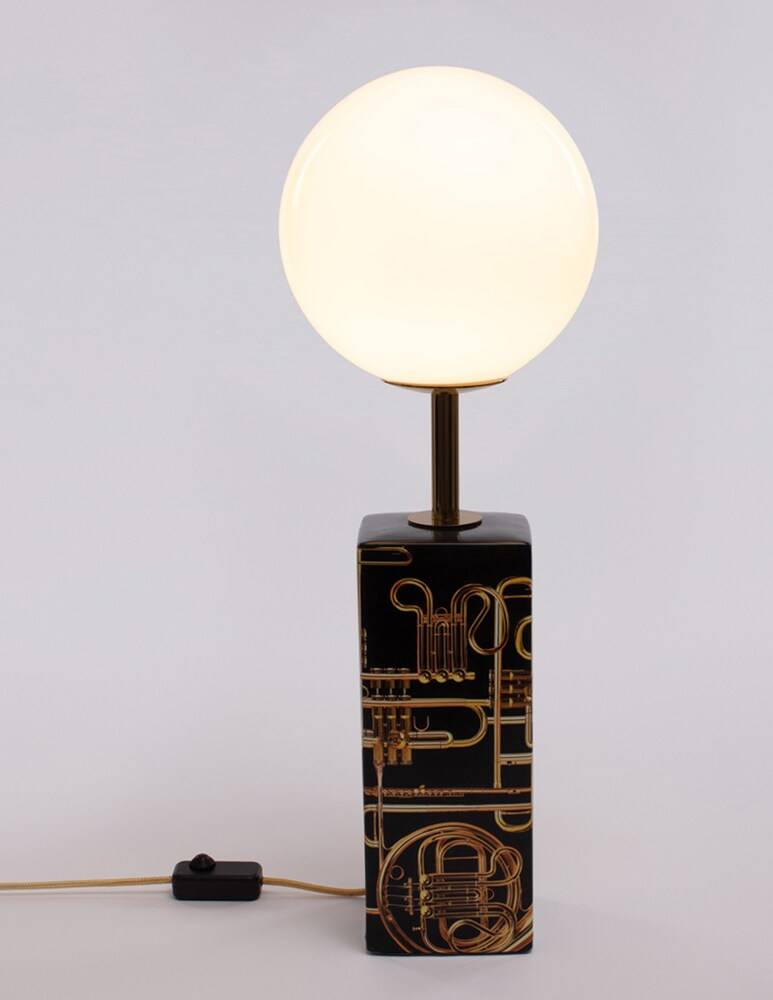 Seletti Lampada Da Tavolo A Led In Porcellana - Multicolor