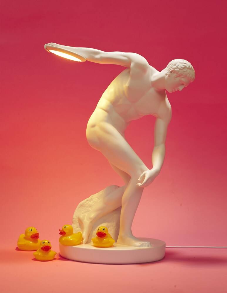 Seletti Lampada "Discobolux" - Bianco