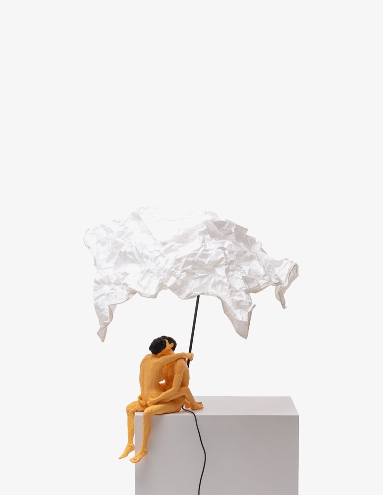 Seletti Lampada "Love Is A Verb-Max & Roberta" - Multicolor