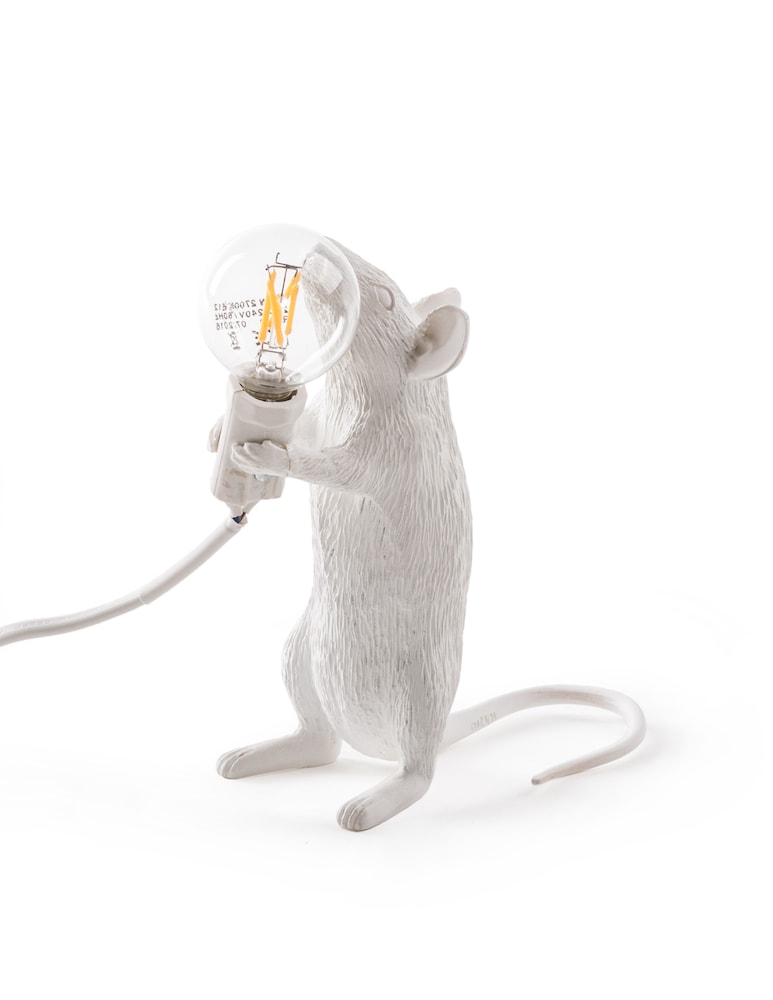 Seletti Lampada Mouse - Step - Bianco