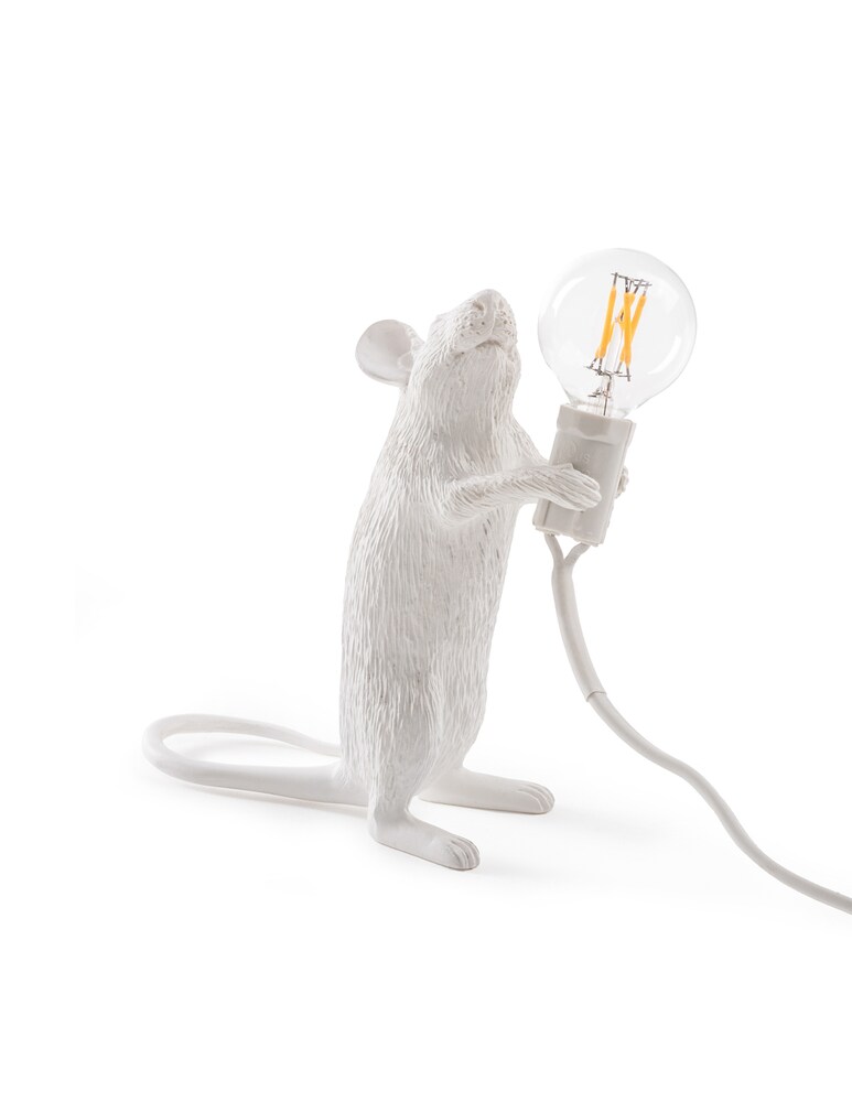 Seletti Lampada Mouse - Step - bianco