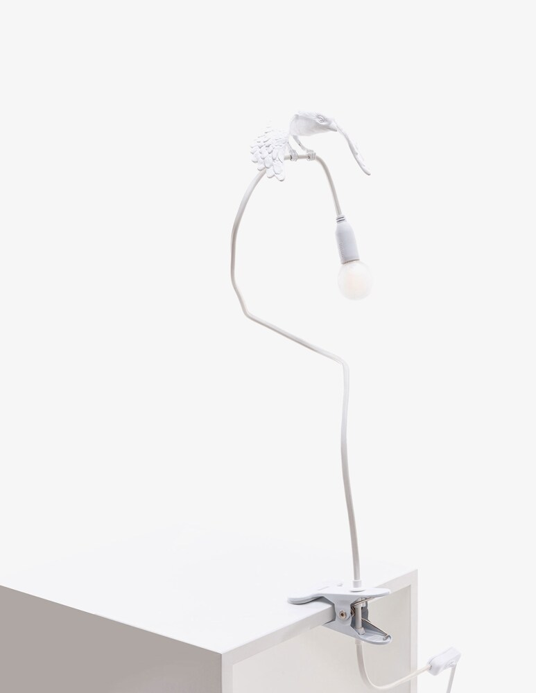 Seletti Lampada Usb Con Morsetto Sparrow LampTaking Off - Multicolor
