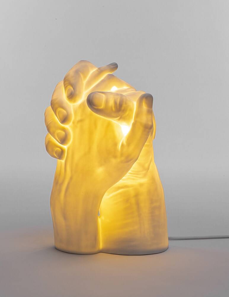 Seletti Lampada "With Me" - Bianco