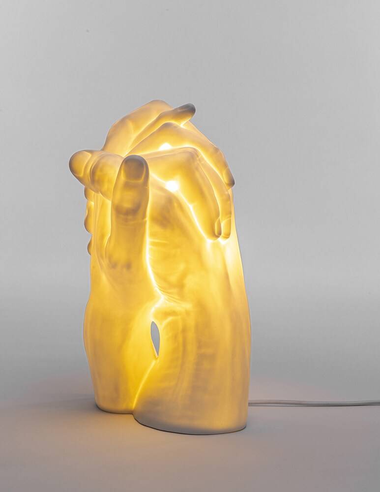 Seletti Lampada "With Me" - Bianco