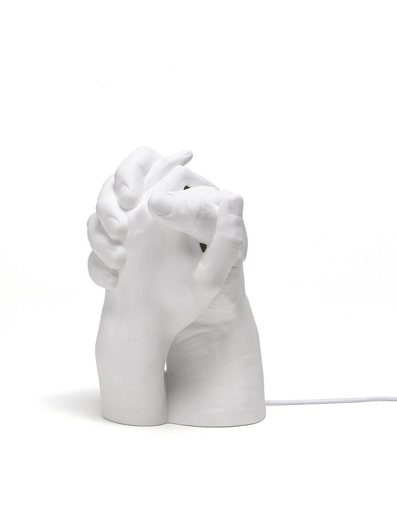 Seletti Lampada "With Me" - bianco
