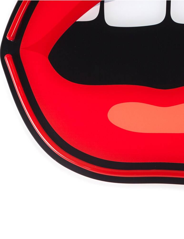 Seletti Led Sign With Transformer Blow Cm.47X39.5 H.2- Mouth - Rosso