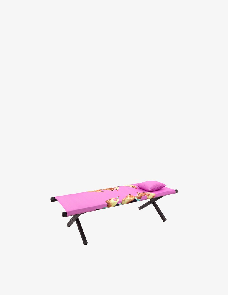 Seletti Lettino Pieghevole Toiletpaper HomeLipsticks Pink