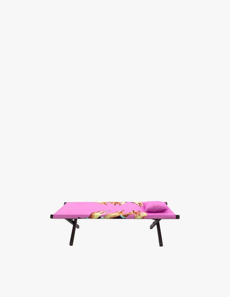 Seletti Lettino Pieghevole Toiletpaper HomeLipsticks Pink