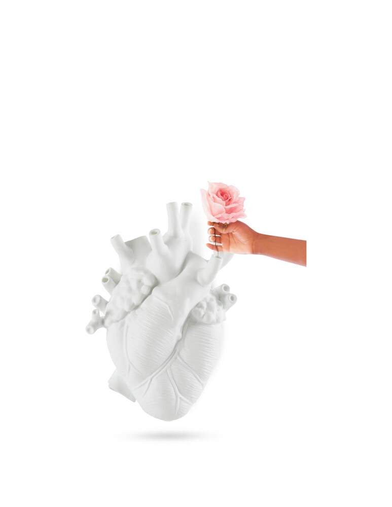 Seletti "Love In Bloom Giant" Vaso - Bianco