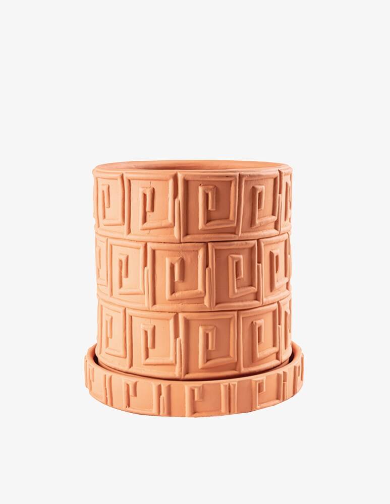 Seletti Magna Graecia Vaso E Sottovaso - "Greca"