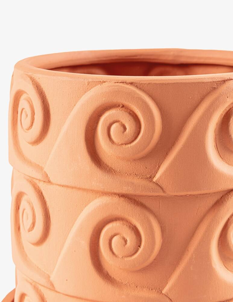 Seletti Magna Graecia Vaso E Sottovaso - "Onda"