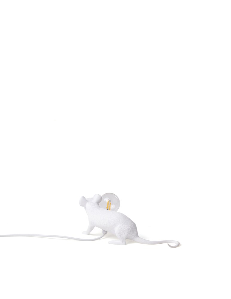 Seletti Mouse Lamp 3-Lop Lampada - Bianco