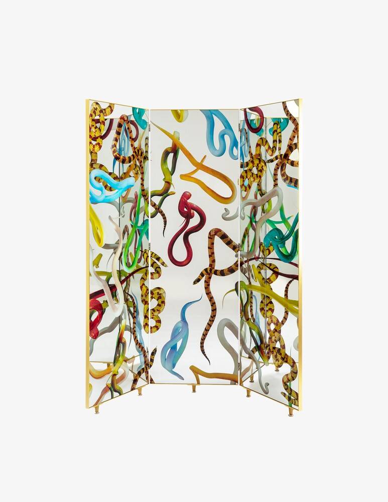 Seletti Paravento Snakes - Multicolor