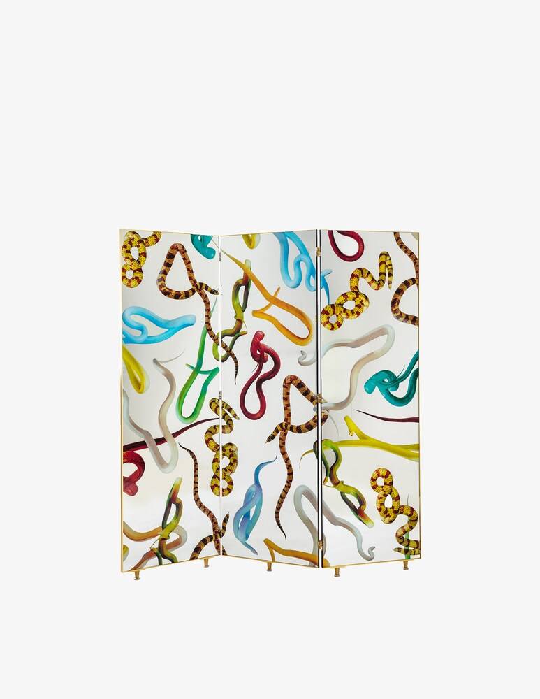 Seletti Paravento Snakes - Multicolor