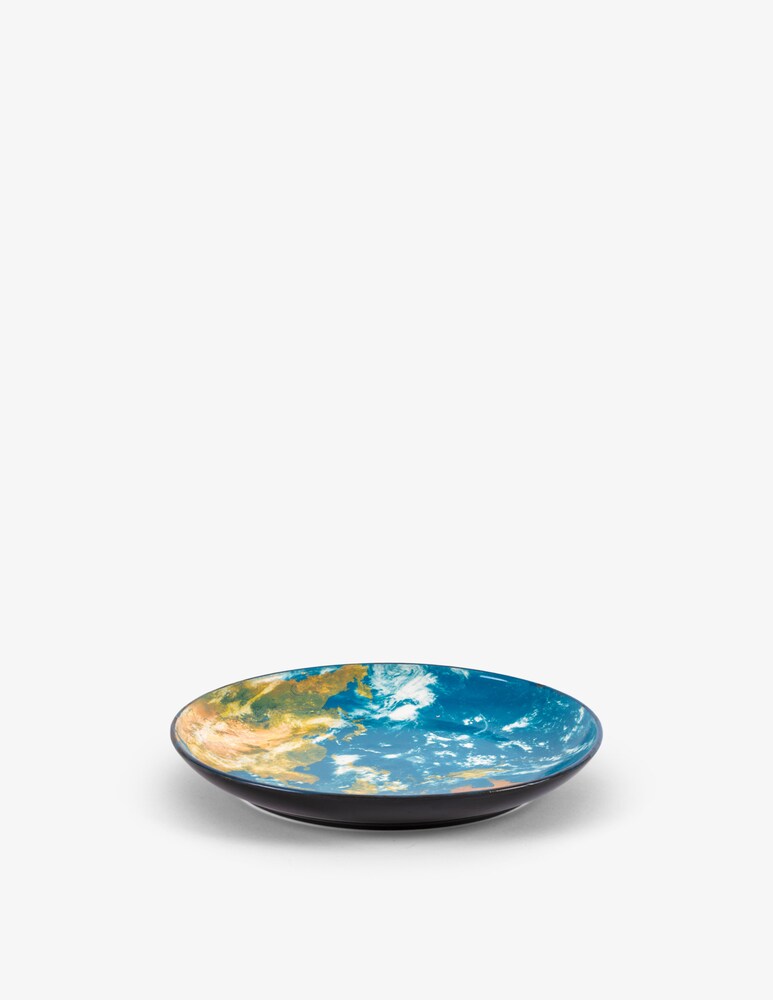 Seletti Piatto "Cosmic Diner" Earth Asia - Multicolor