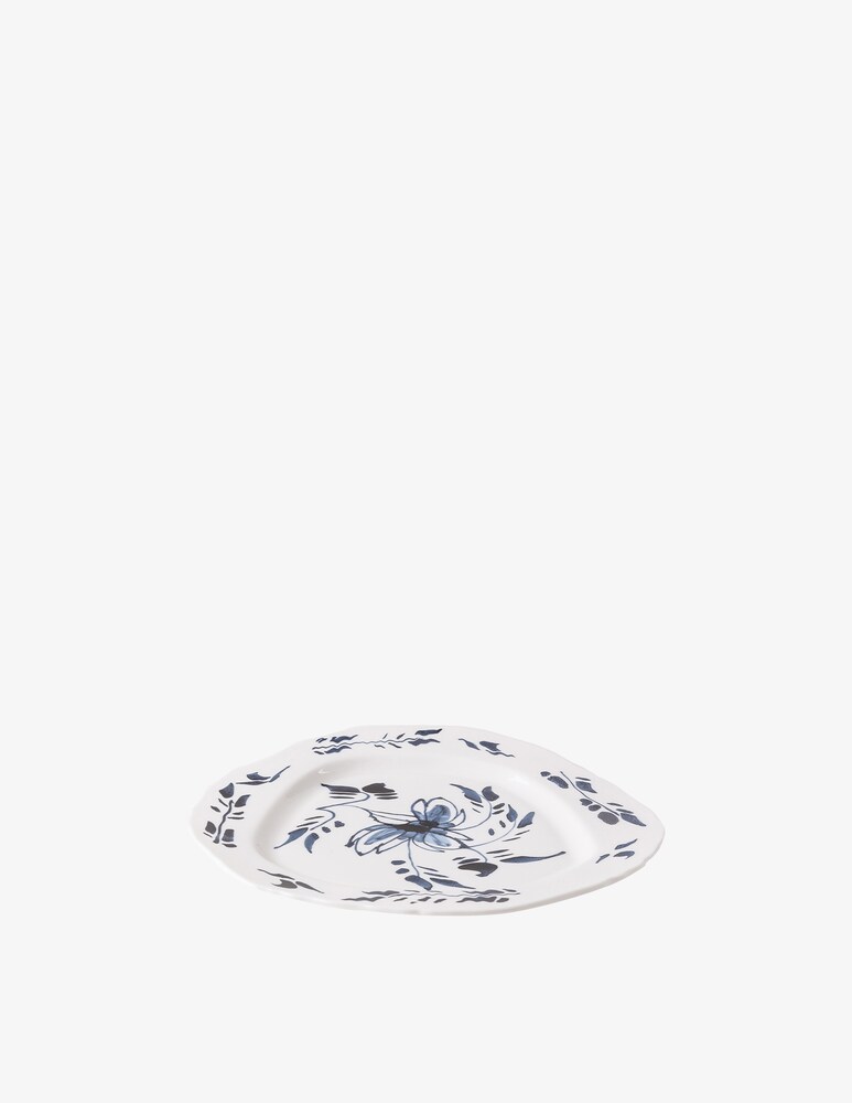 Seletti Piatto Piano "Diesel Living" English Delft - Multicolor