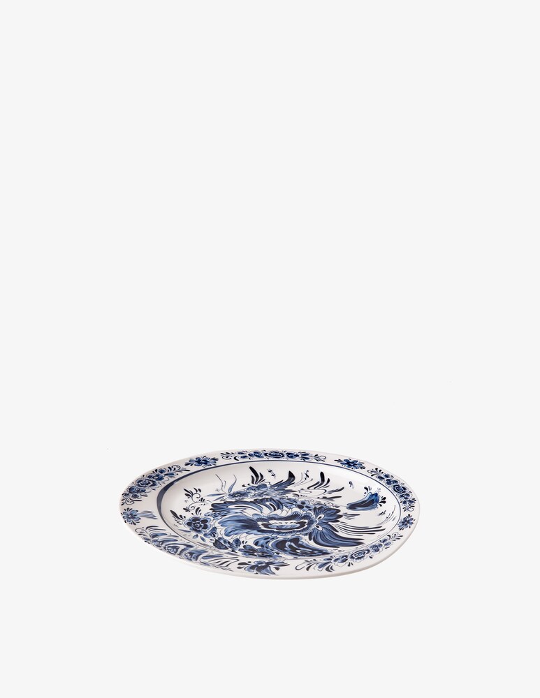 Seletti Piatto Piano "Diesel Living" Hollandia Flowers - Multicolor