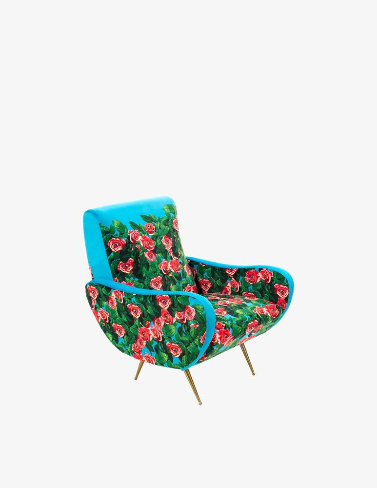 Seletti Poltrona "Toiletpaper" Roses - Multicolor