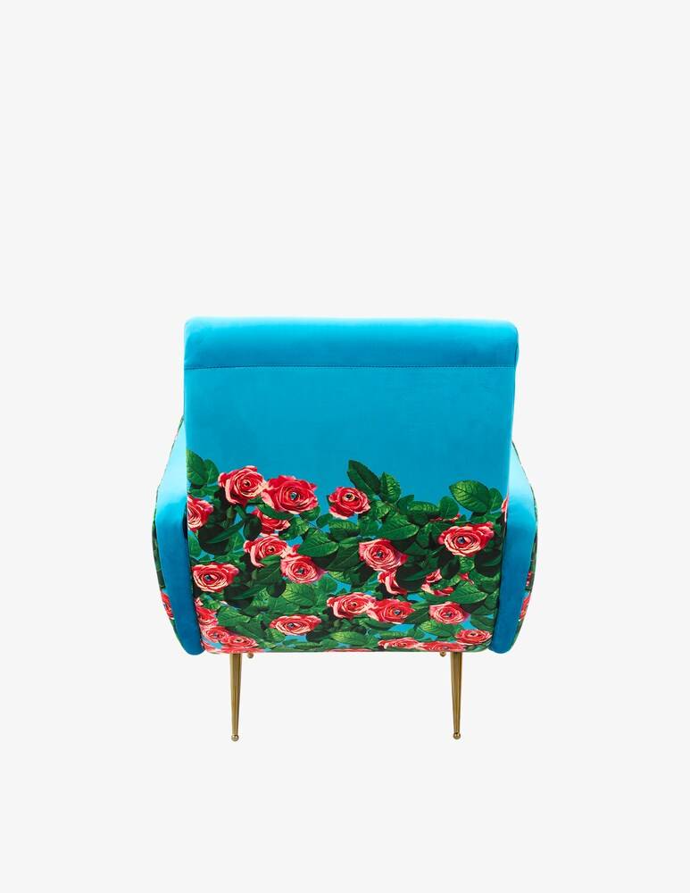 Seletti Poltrona "Toiletpaper" Roses - Multicolor