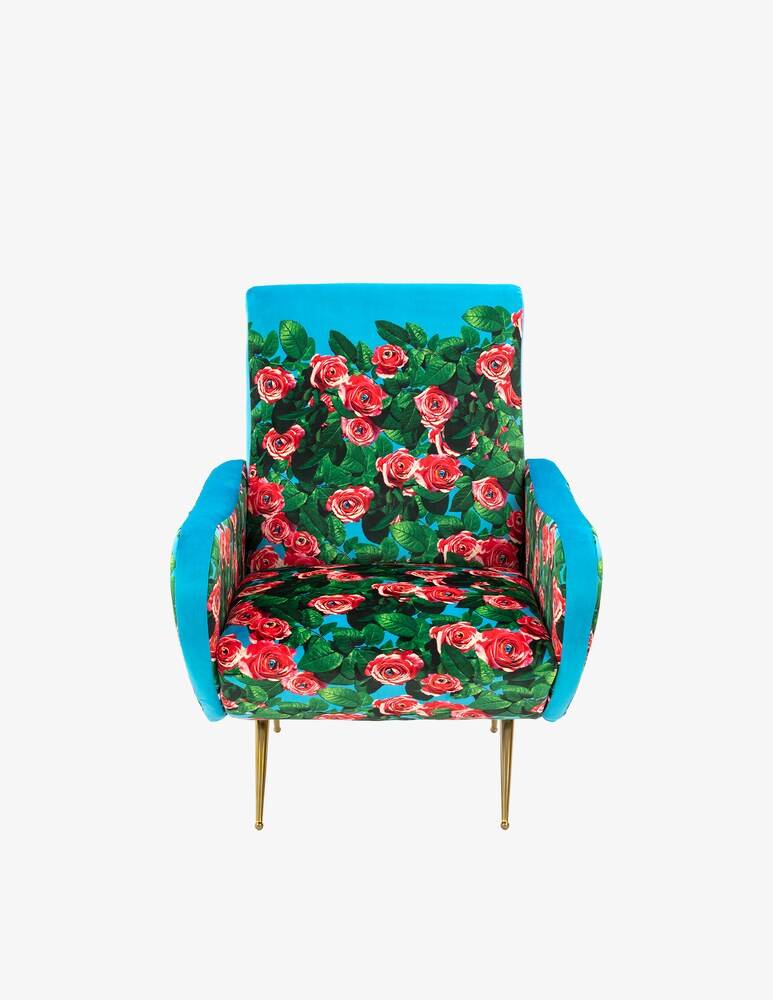 Seletti Poltrona "Toiletpaper" Roses - Multicolor