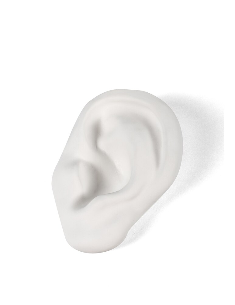 Seletti Porcelain Ear Memorabilia Mvsevm Cm.13.8X6.5 H.24.5 - Bianco