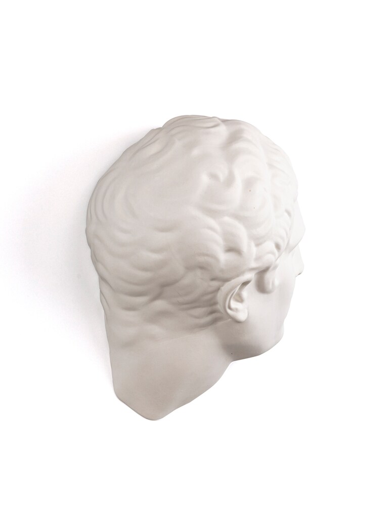 Seletti Porcelain Men'S Head Memorabilia Mvsevm Discobolo Head - Bianco