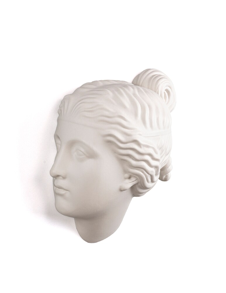 Seletti Porcelain Men'S Head Memorabilia Mvsevm Discobolo Head - Bianco