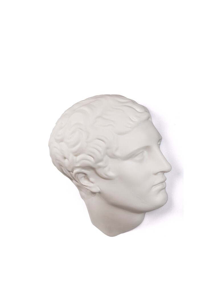 Seletti Porcelain Men'S Head Memorabilia Mvsevm Discobolo Head - Bianco