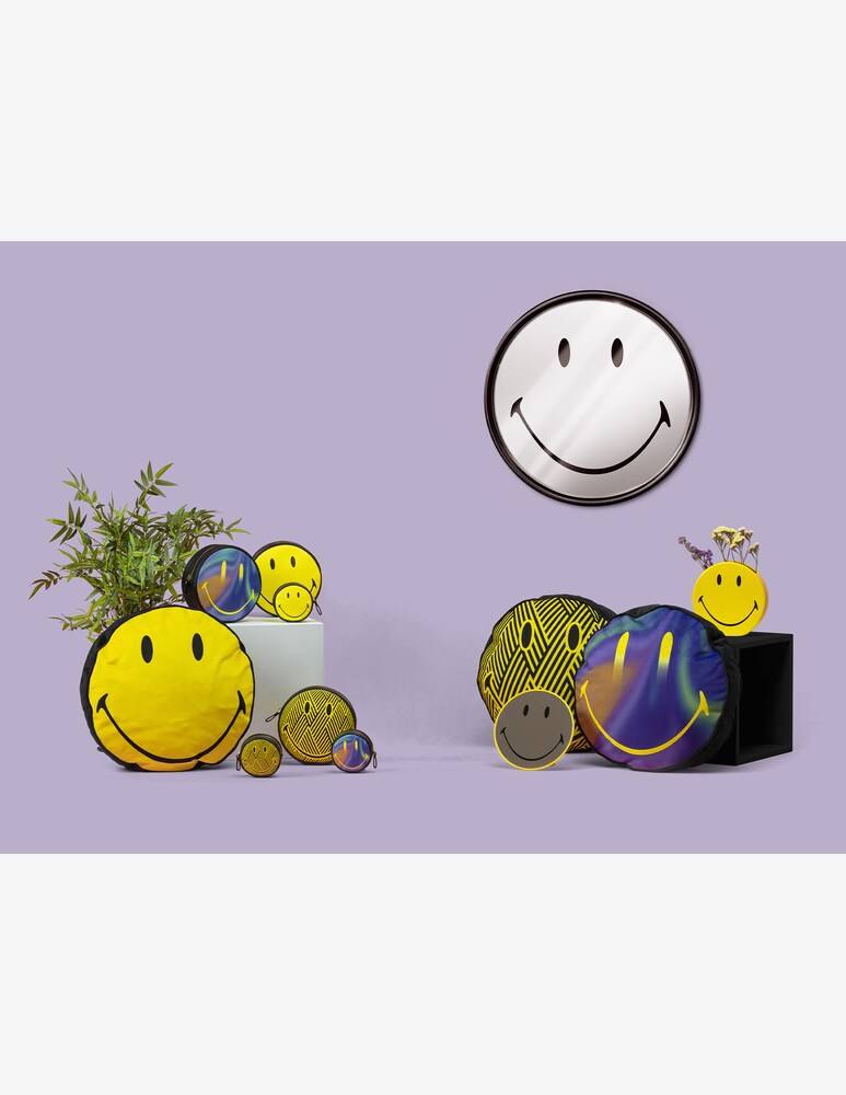 Seletti Porta Monete Smiley Zigzag - Giallo