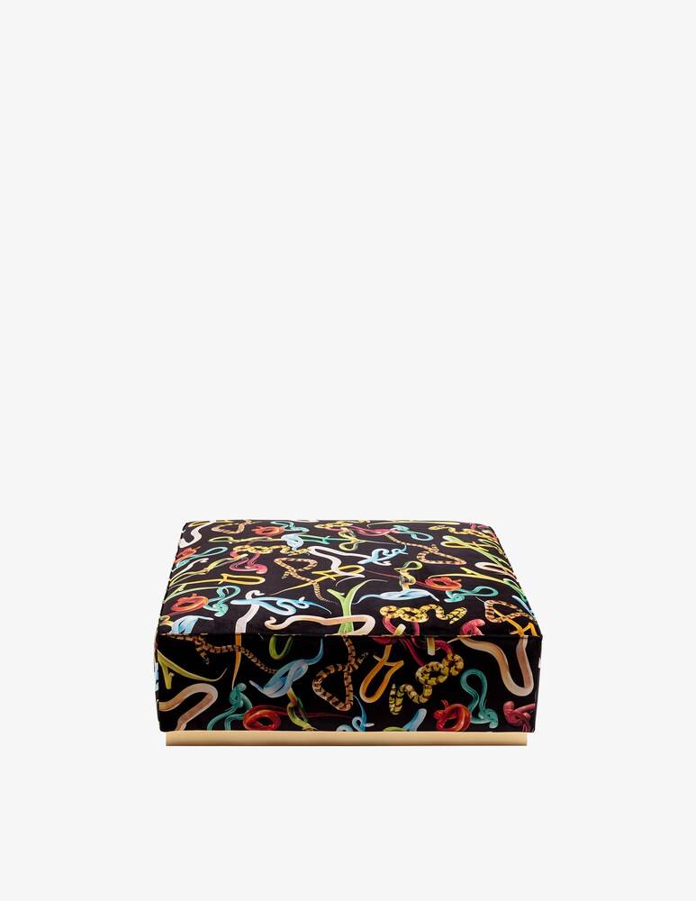 Seletti Pouf "Toiletpaper Home" Snakes - Multicolor