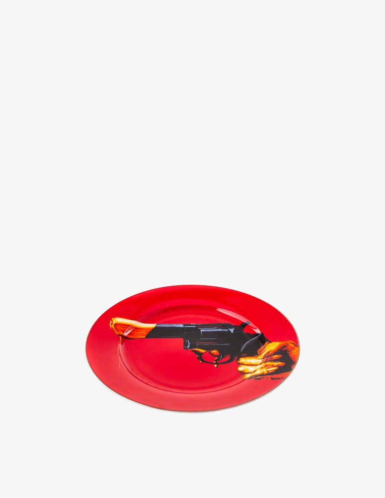 Seletti Revolver Piatto - Multicolor