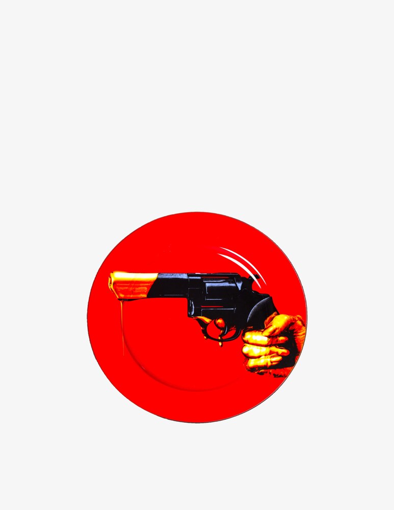 Seletti Revolver Piatto - Multicolor