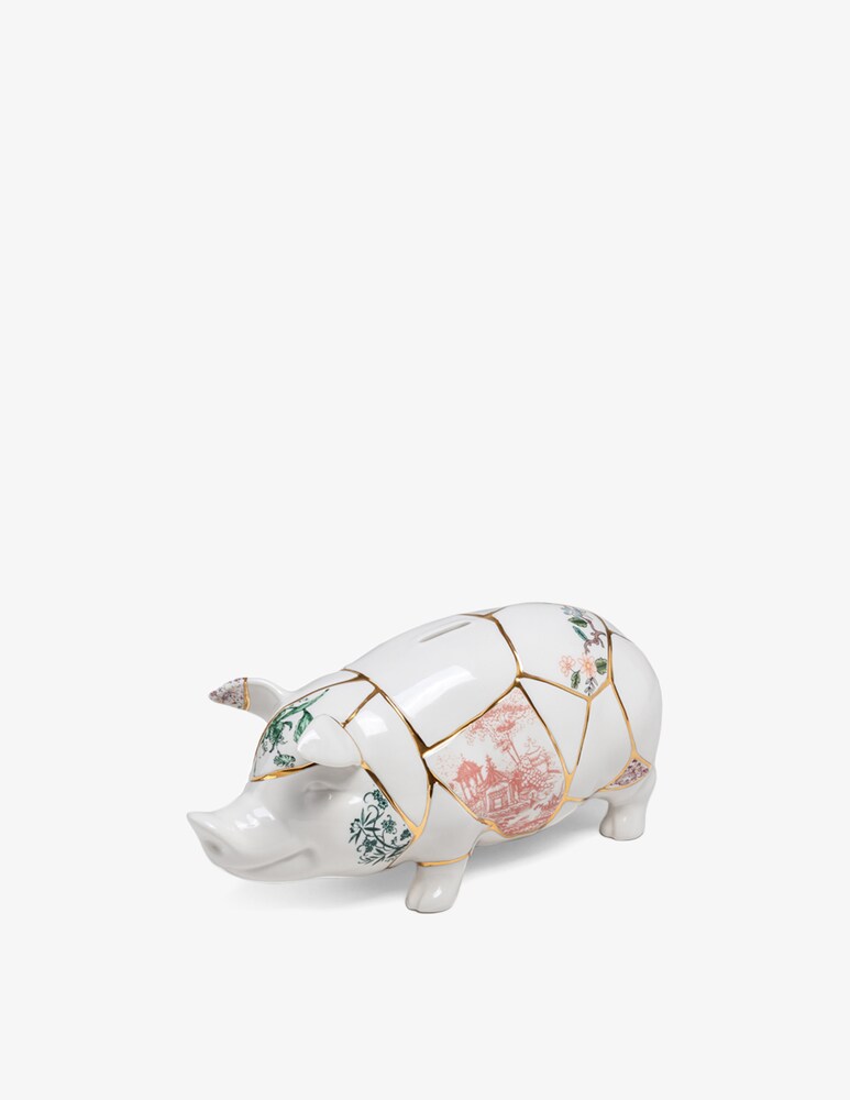 Seletti Salvadanaio "Kintsugi Piggy Bank"