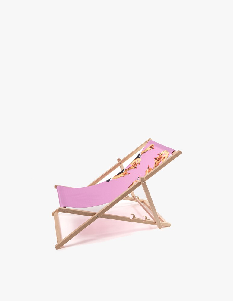 Seletti Sdraio Pieghevole "Toiletpaper" Lipsticks - Rosa