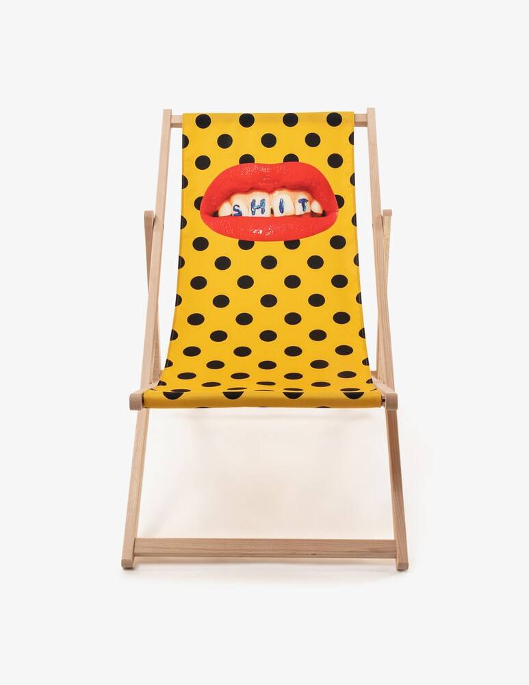 Seletti Sdraio Pieghevole ToiletpaperShit