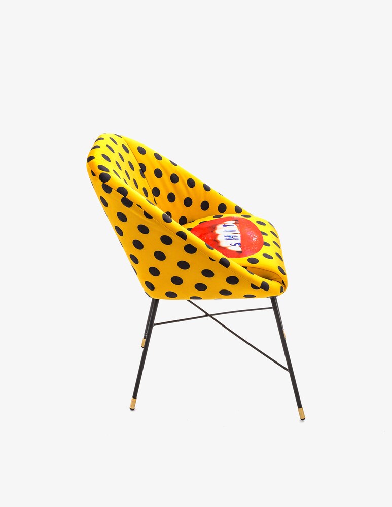 Seletti Sedia Imbottita "Toiletpaper" Shit - Multicolor