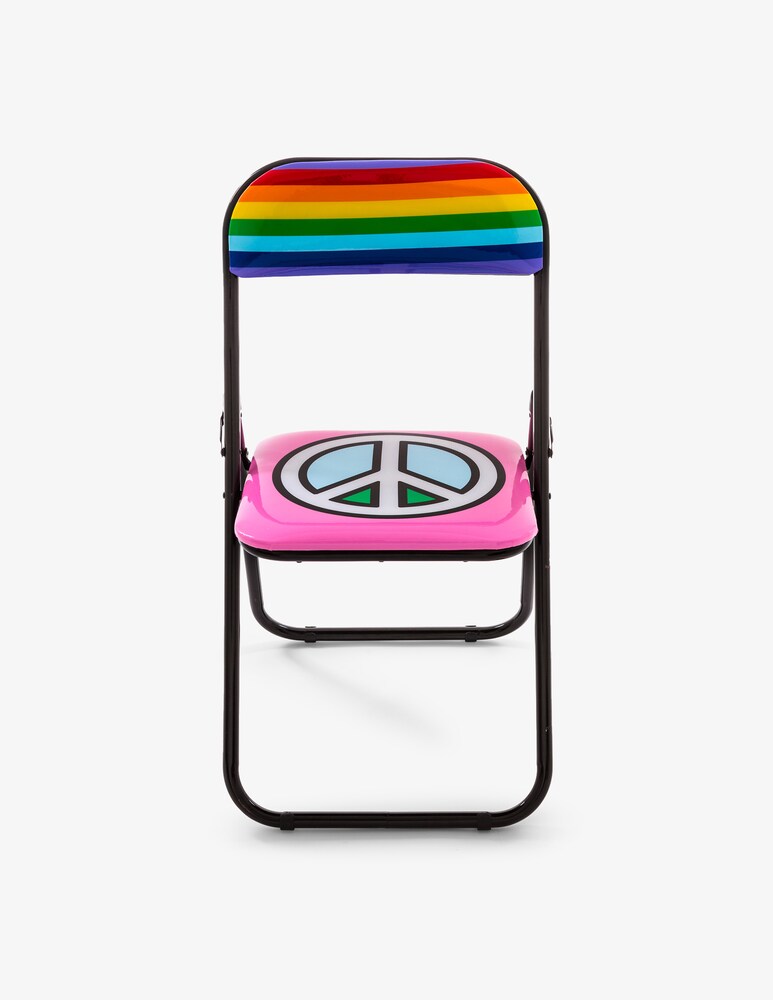 Seletti Sedia Metallo Pieghevole "Blow-Blow" - Multicolor