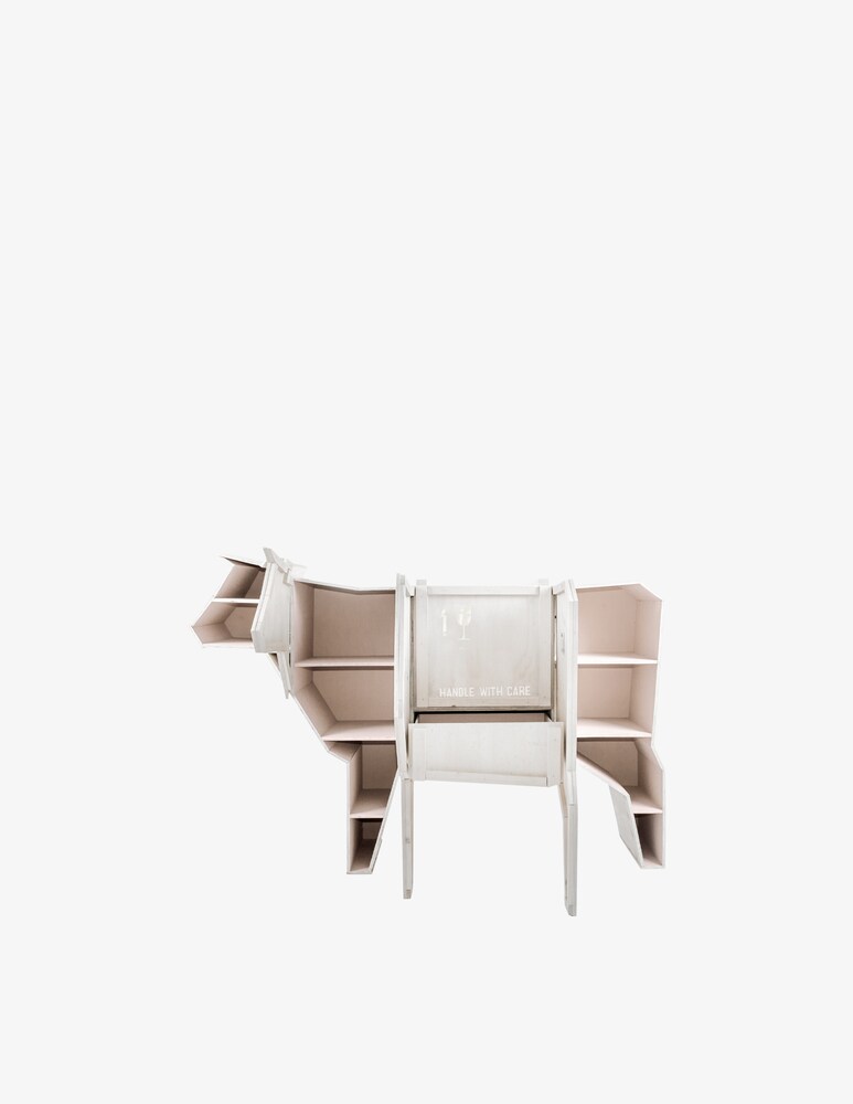 Seletti Sending Animals Cow Mobile - Bianco