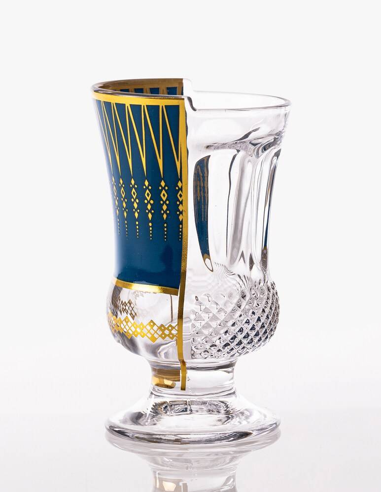 Seletti Set 3 Bicchieri "Hybrid-Pannotia" 330 Ml - Multicolor