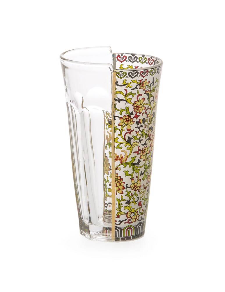 Seletti Set 3 Bicchieri In Vetro "Hybrid-Clarice" - Multicolor