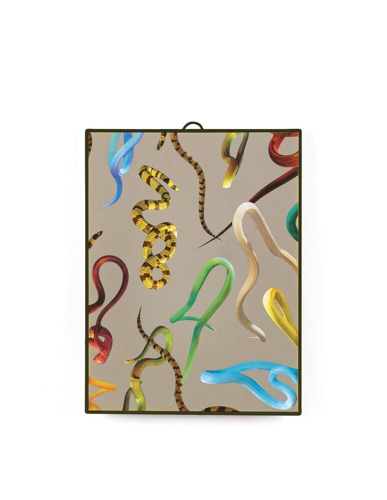 Seletti Specchio Toiletpaper Cm.22.5X29.5 - Multicolor