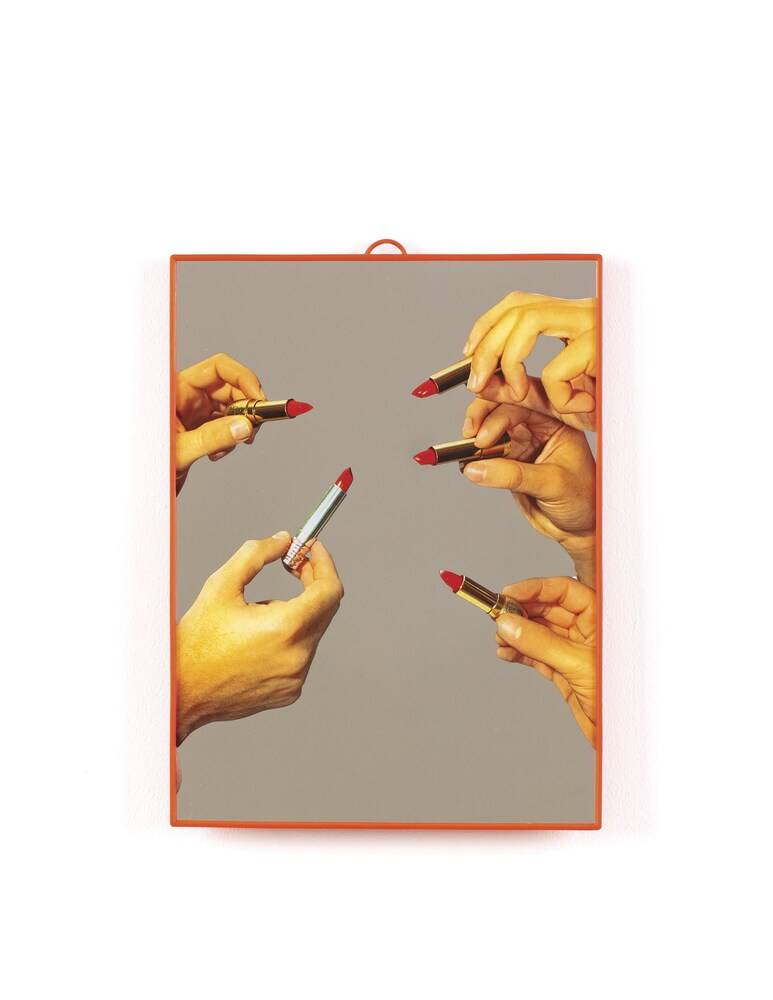 Seletti Specchio "Toiletpaper" Lipstick - Multicolor