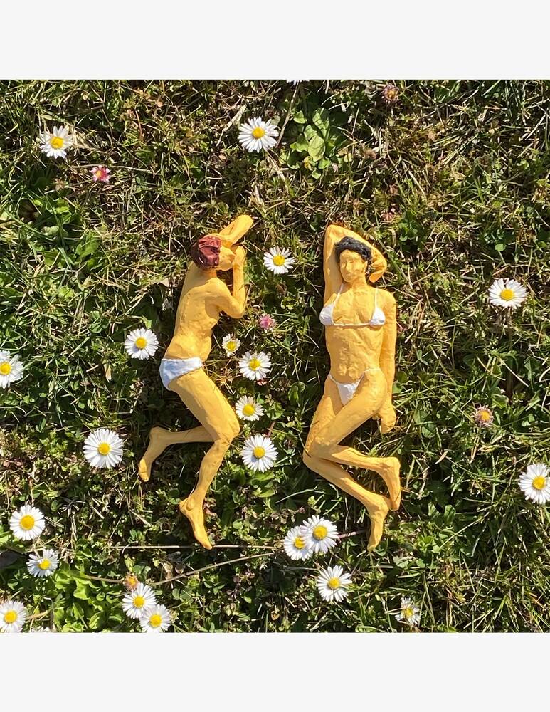 Seletti Statuette "Love Is A Verb-Maya & Sofia" - Multicolor