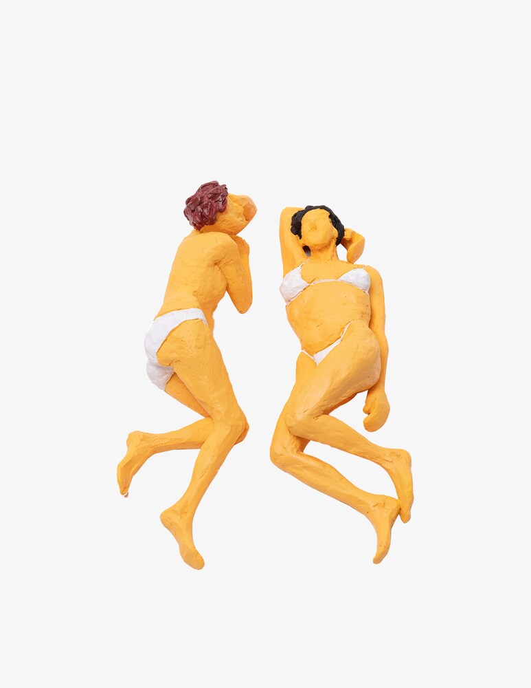 Seletti Statuette "Love Is A Verb-Maya & Sofia" - Multicolor