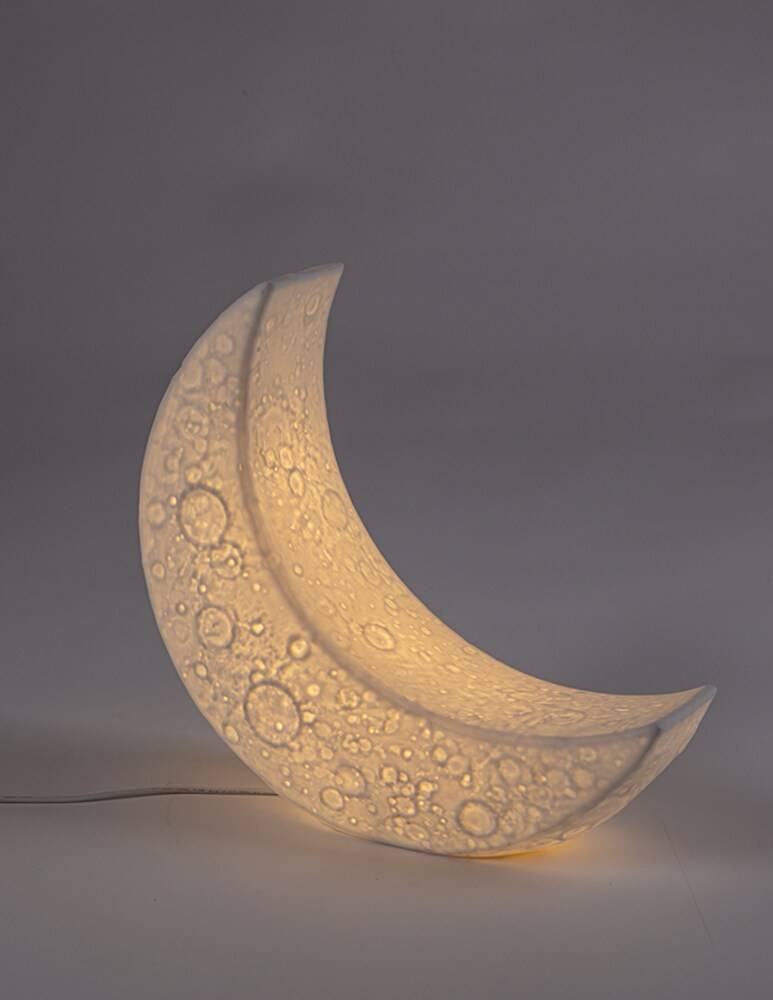 Seletti Table Lamp “My Tiny Moon”