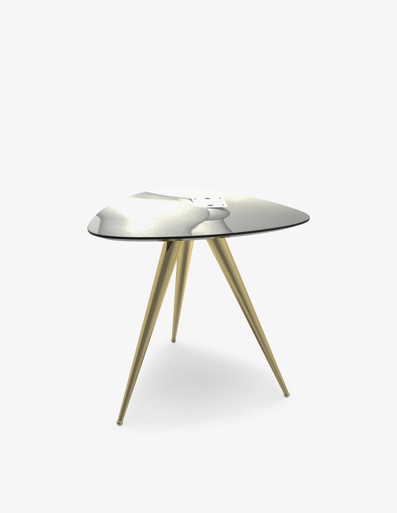 Seletti Tavolino "Toiletpaper" Two Of Spades - Grigio