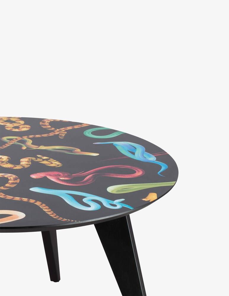 Seletti Tavolo "Toiletpaper" Snakes - Multicolor