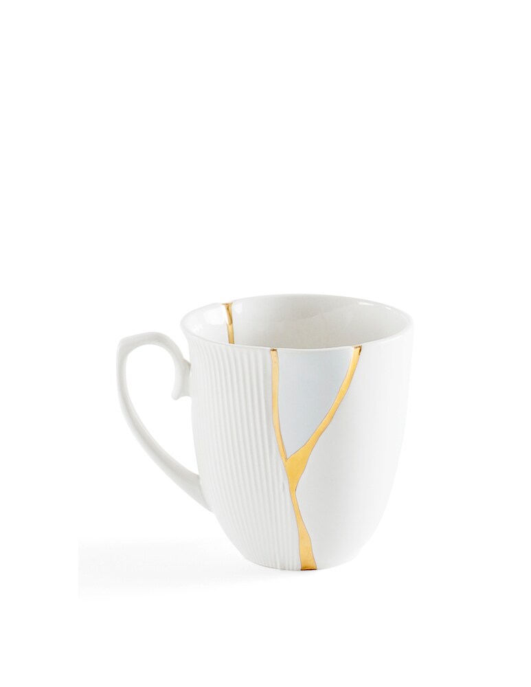 Seletti Tazza Mug In Porcellana "Kintsugi-N'2" - Multicolor