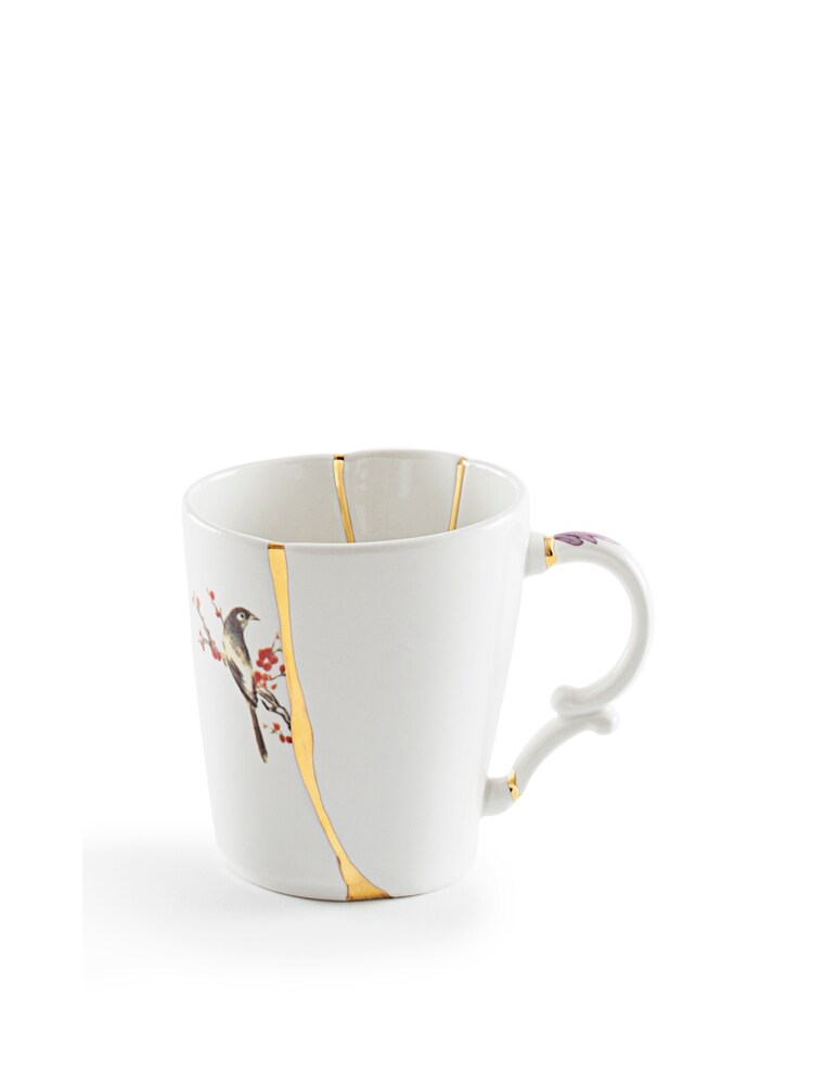 Seletti Tazza Mug In Porcellana "Kintsugi-N'3" - Multicolor