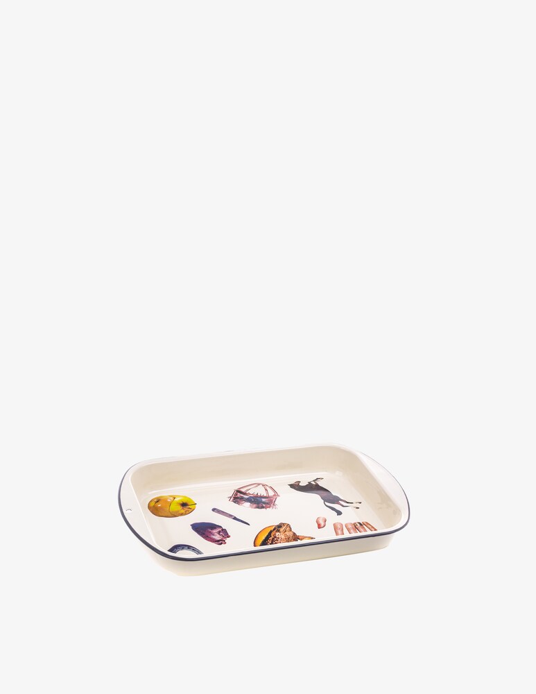 Seletti Teglia Smaltata - Multicolor